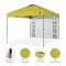 Best Choice Products 10x10ft Easy Setup Pop Up Canopy, Portable Tent w/ Side Wall, 1-Button Push, Case